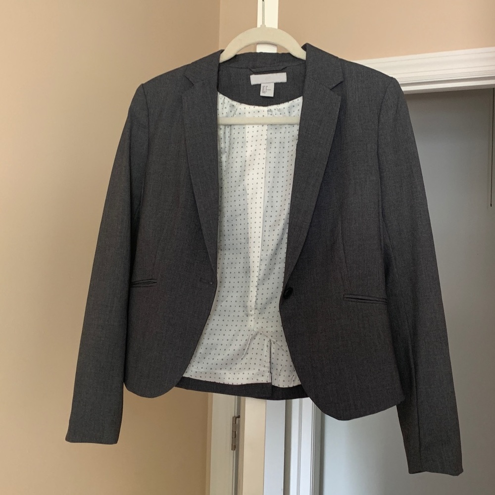 Gray H&M blazer
